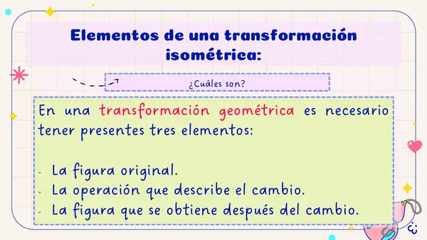 transformaciones isométricas