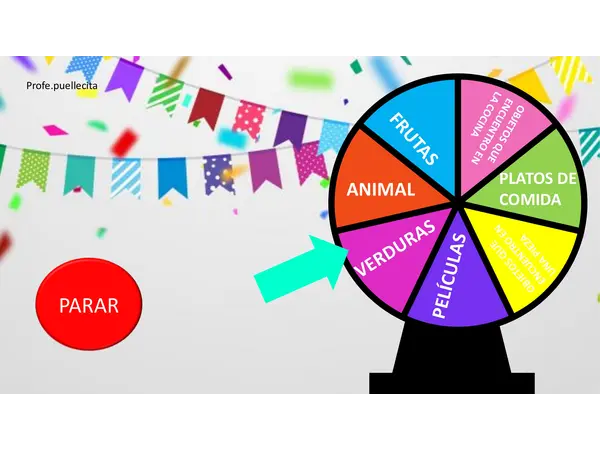 Ruleta editable para tus clases 