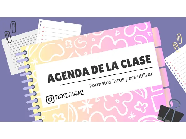 Pack de Agendas Visuales: Neurociencia aplicada al Aula 🧠✨