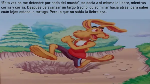 La liebre y la tortuga, la revancha
