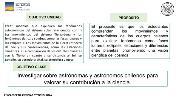 Astrónomos y astrónomas chilenas