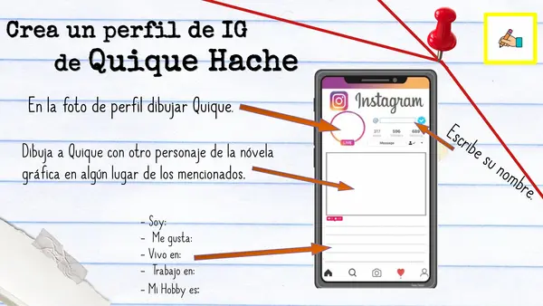 PPT Fanzine Quique Hache detective el misterio del arquero desaparecido (novela gráfica)
