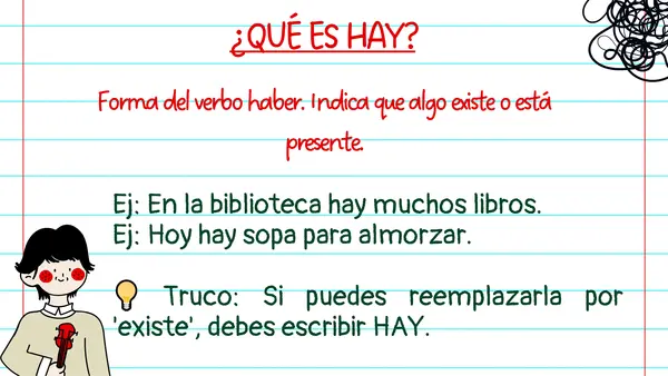 Diferencias entre Hay, ahí y Ay.