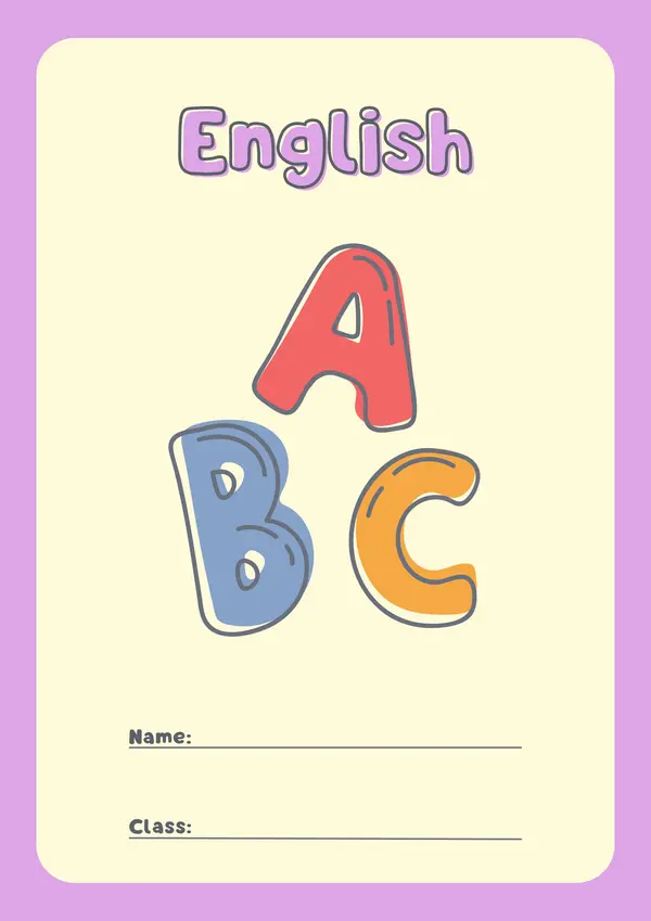 Cuadernillo interactivo vocabulario inglés