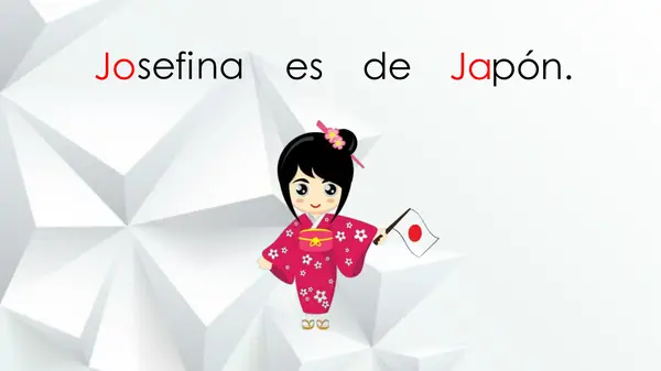 Repaso letra J