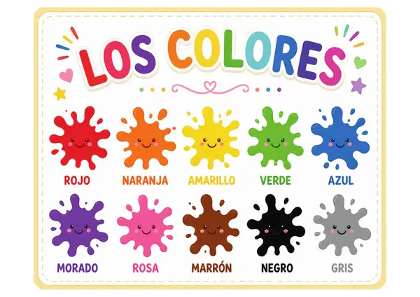  Lámina Educativa “Los Colores” para Niños 🌈 | Aprendizaje Infantil Divertido