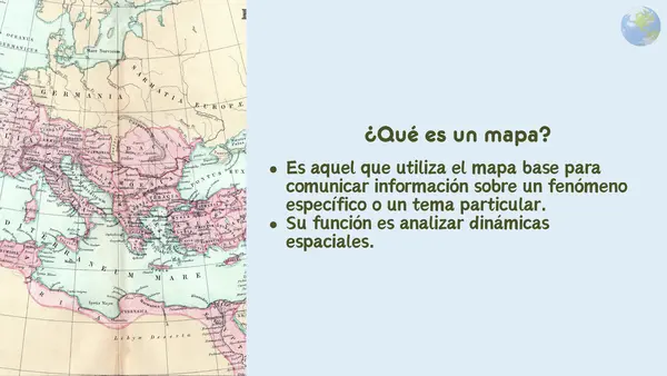 Los mapas temáticos | Geografía, territorio y desafíos socioambientales