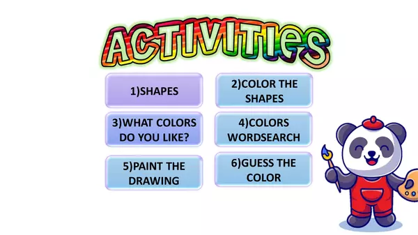 Shapes and colors