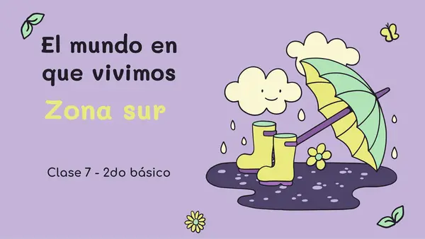 Zona sur de Chile - Historia 2do básico