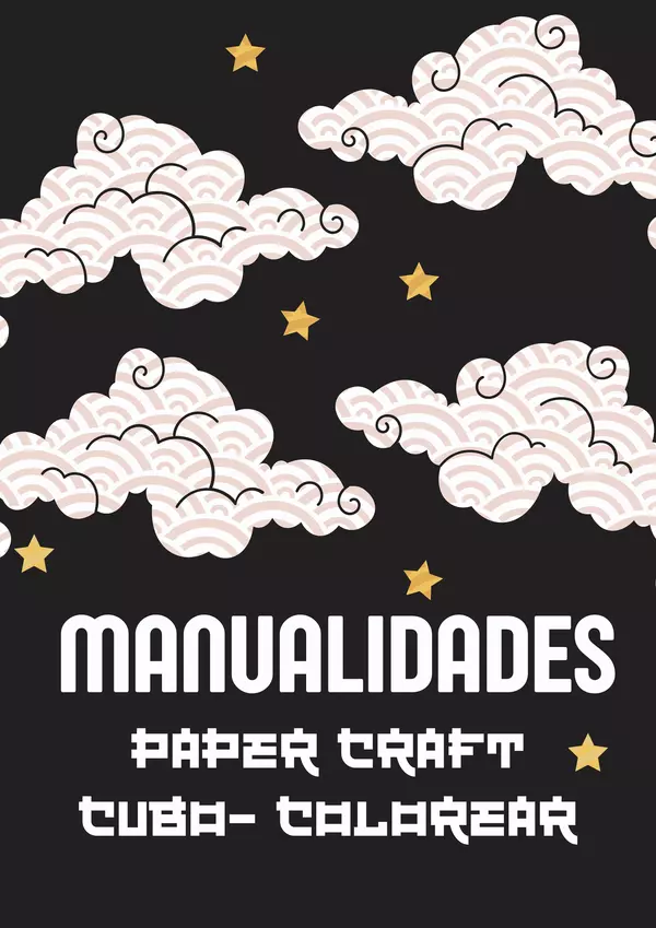MANUALIDADES ANIME papercraft-cubo-colorear