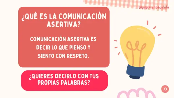 PPT Interactivo Comunicación Asertiva