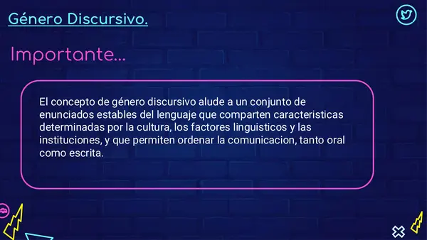 Género Discursivo