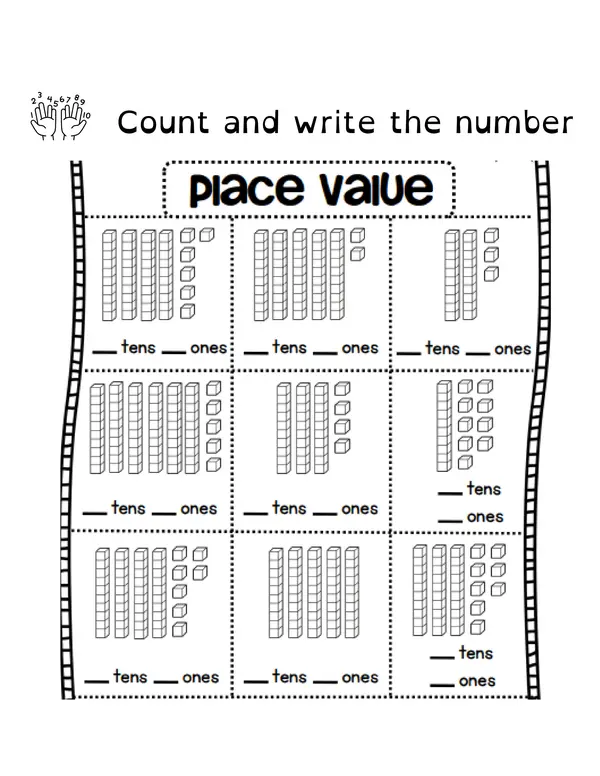 Cuadernillo Matemáticas en Inglés 1ro Básico 