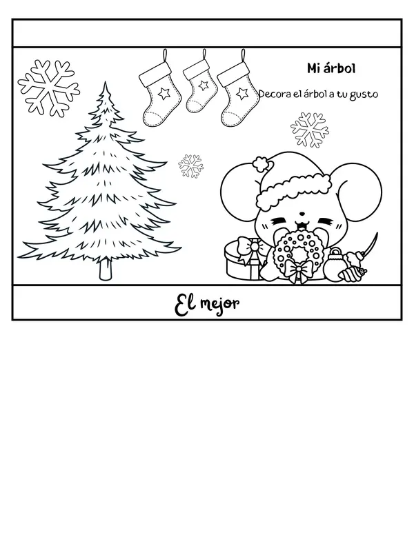 ¡Descubre el Flipbook de Navidad para Colorear y Aprender!