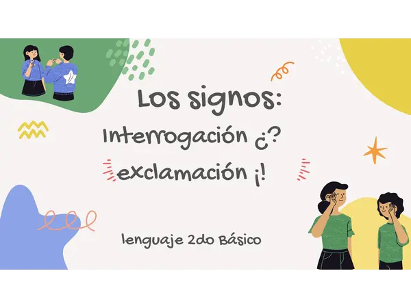 Los signos de exclamación e interrogación.