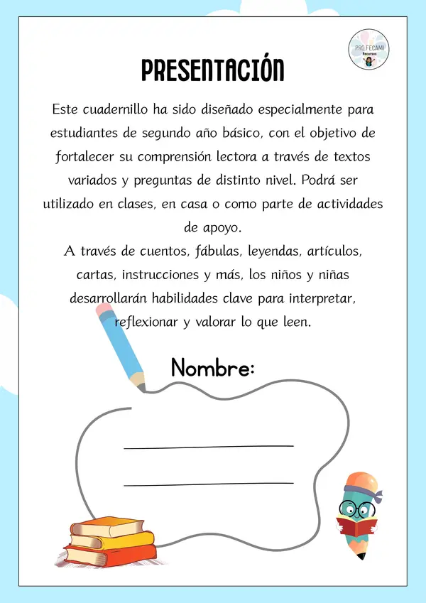 COMPRENSIÓN LECTORA TEXTOS LITERARIOS Y NO LITERARIOS