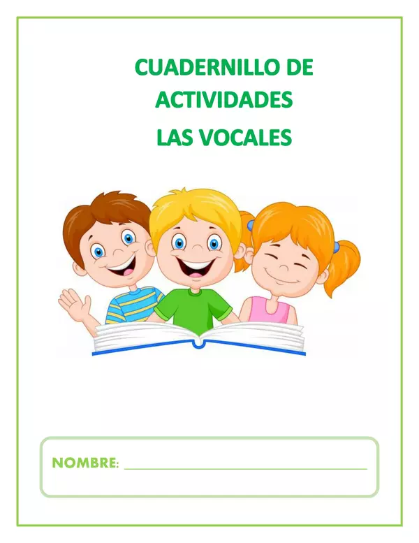 CUADERNILLO DE VOCALES