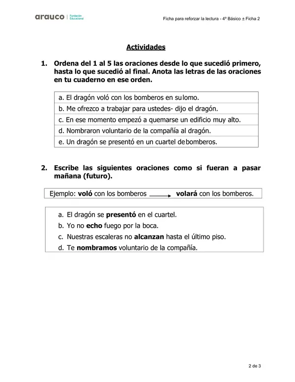 COMPRENSION LECTORA 2 BASICO 