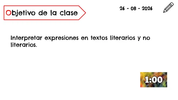 Interpretar lenguaje figurado