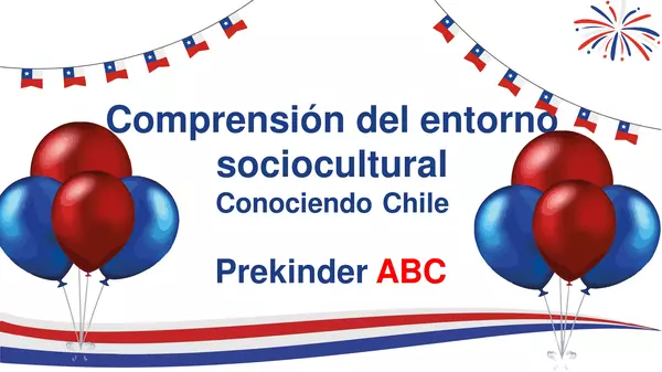 Fiestas patrias Conociendo Chile