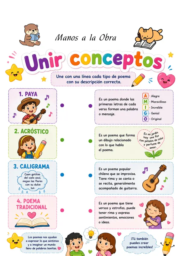 GUIA POEMAS 3° Y 4° BASICO