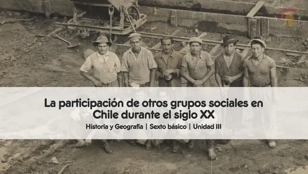 La participación de otros grupos sociales en Chile durante el siglo XX | Sexto Básico