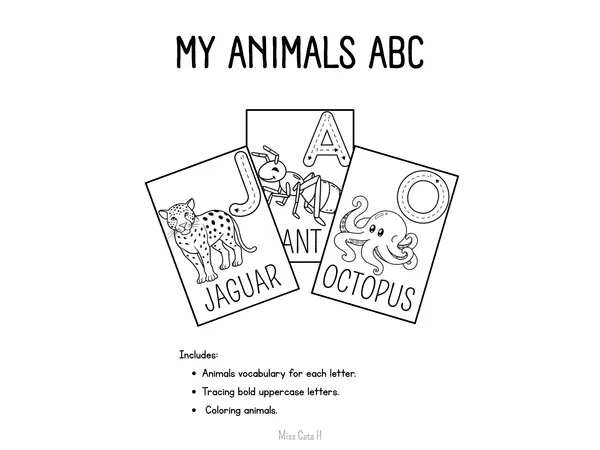 Animals ABC 