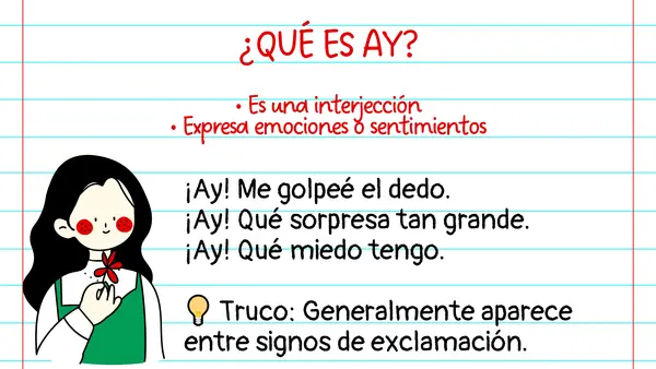 Diferencias entre Hay, ahí y Ay.