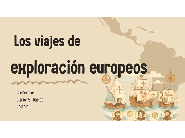 Clase: Viajes de exploración europeos