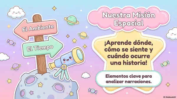 PPT ELEMENTOS DE LOS TEXTOS NARRATIVO: TIEMPO Y AMBIENTE.