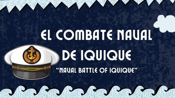 Combate naval de Iquique: versión en inglés
