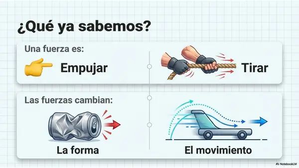 Clase 3 Unidad de Fuerza: Diapositivas Ciencias Naturales | 4° Básico