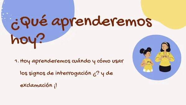 Los signos de exclamación e interrogación.
