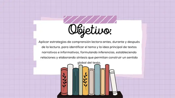 Taller de comprensión lectora
