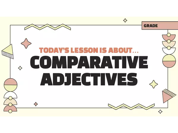 Comparative adjectives 