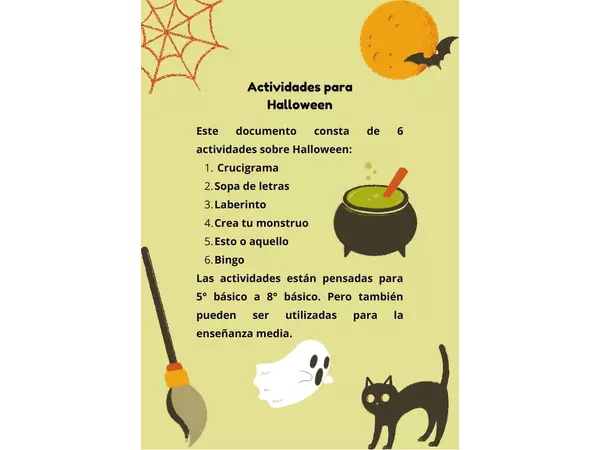 Actividades Halloween (Guías)