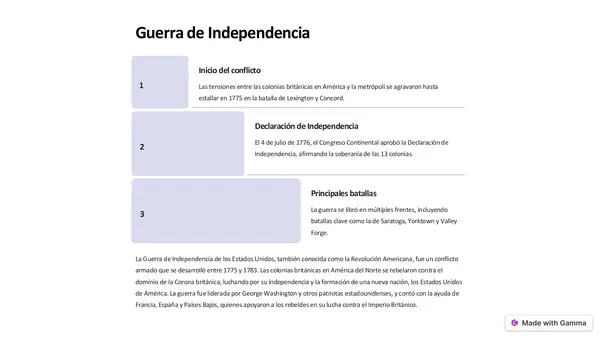 Independencia de los Estados Unidos