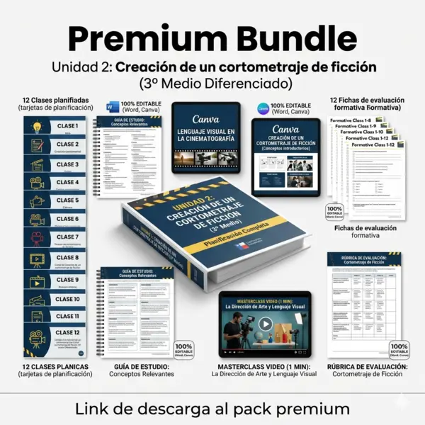 Pack Premium: Unidad de Creación de Cortometraje de Ficción
