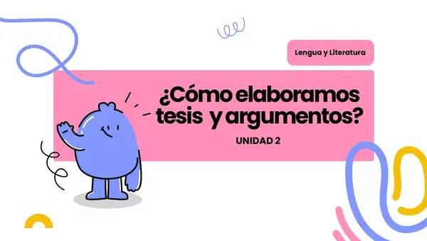 PPT Actividad texto argumentativo - ¿Cómo elaborar tesis y argumentos?