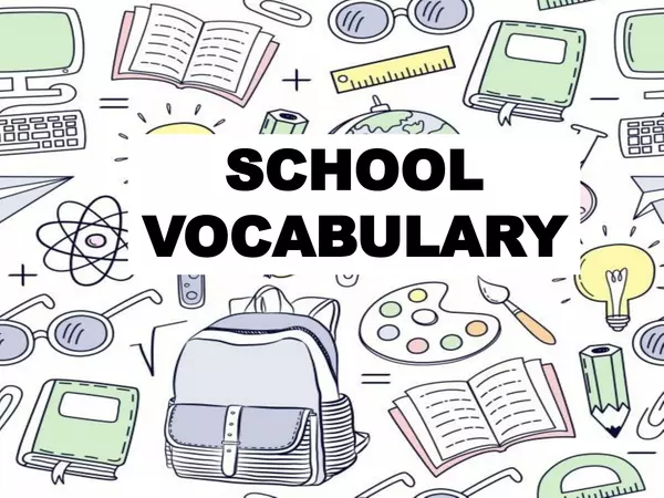 School vocabulary - Educational profile