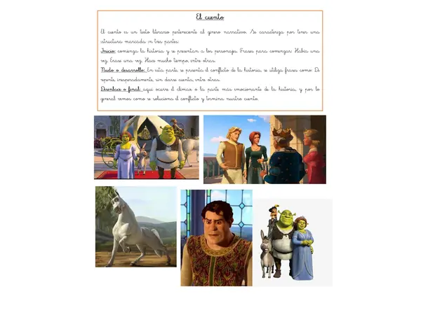guia de contenido: El cuento