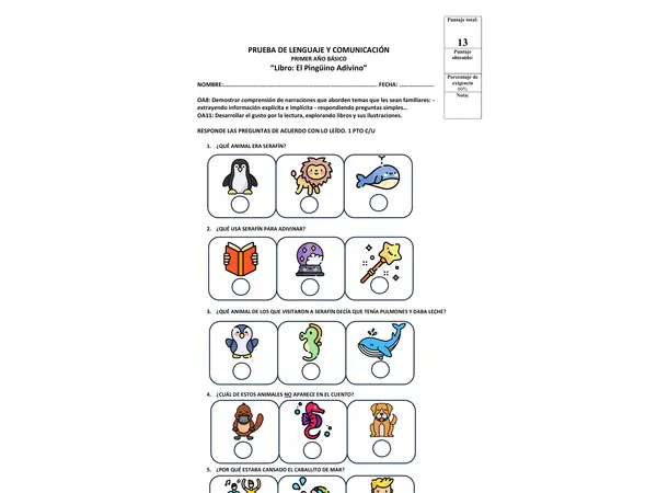 PRUEBA EL PINGÜINO ADIVINO