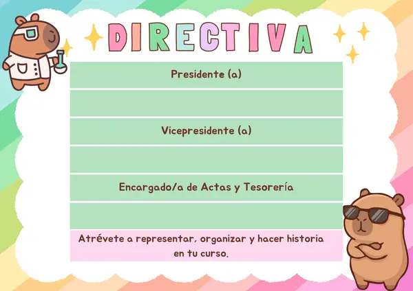 Poster Directiva