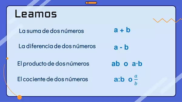 Álgebra 6to
