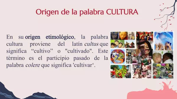 Cultura y Cambios Culturales 