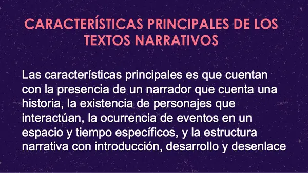 GÉNERO NARRATIVO" 6 AÑO BÁSICO 2025"