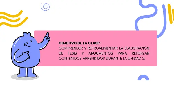 PPT Actividad texto argumentativo - ¿Cómo elaborar tesis y argumentos?