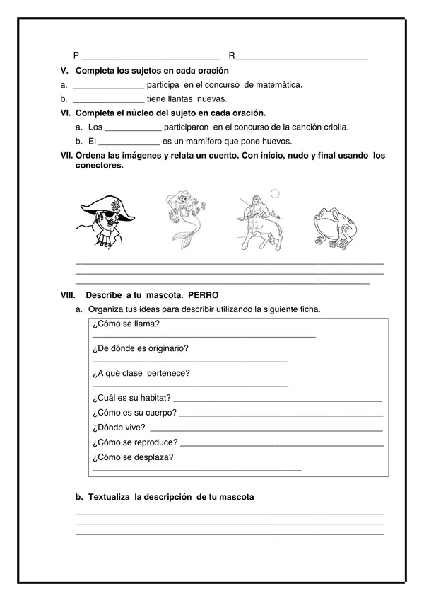 EXAMEN 7 - COMUNICACIÓN III PARTE