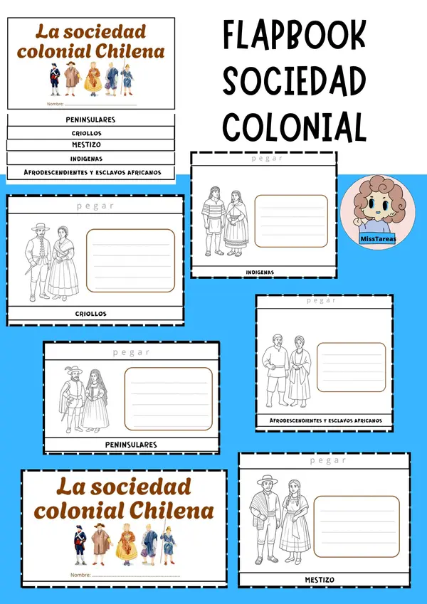 Flipbook Sociedad Colonial en Chile