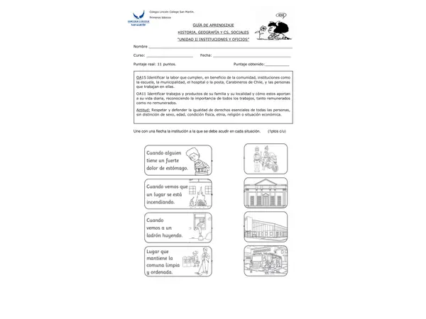 Guía instituciones y oficios"